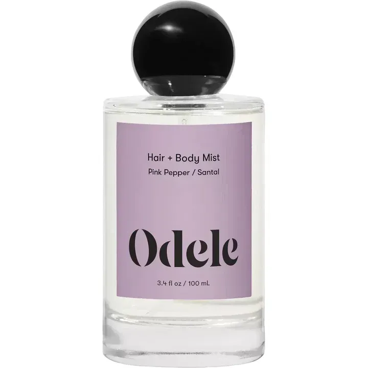 Odele Pink Pepper/Santal perfume bottle
