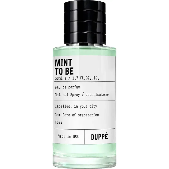 Duppé Mint to Be perfume bottle