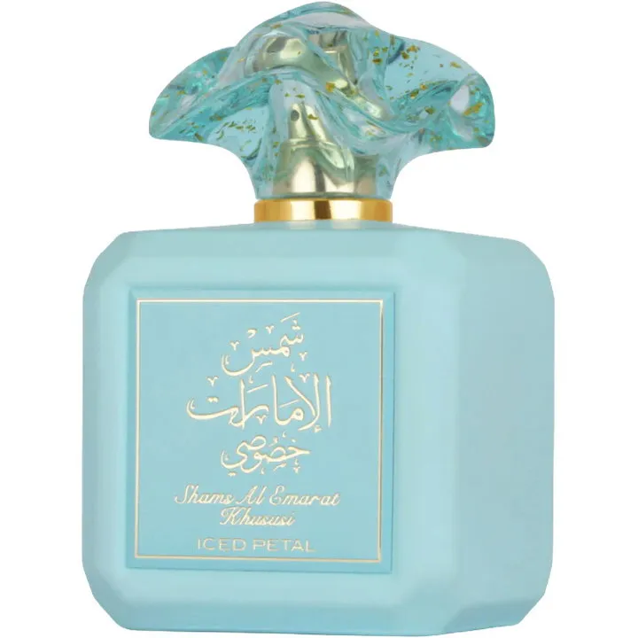 Ard Al Zaafaran Shams Al Emarat Khususi Iced Petal parfüm şişesi
