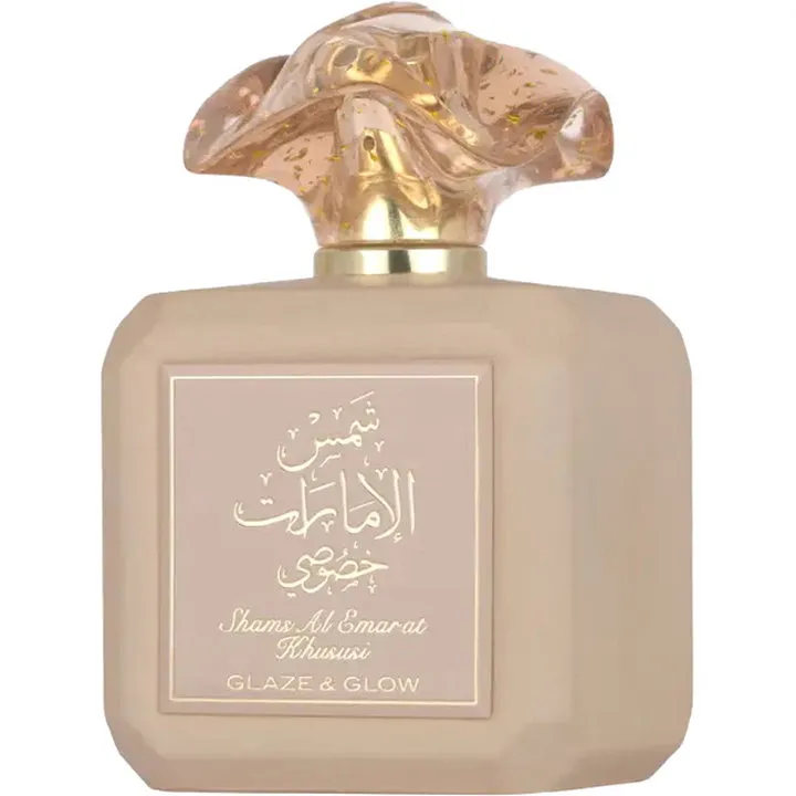 Ard Al Zaafaran Shams Al Emarat Khususi Glaze & Glow parfüm şişesi