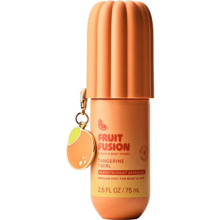 Bath & Body Works Tangerine Twirl perfume bottle