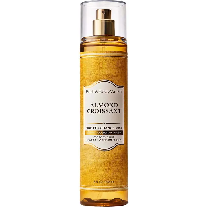 Bath & Body Works Almond Croissant perfume bottle