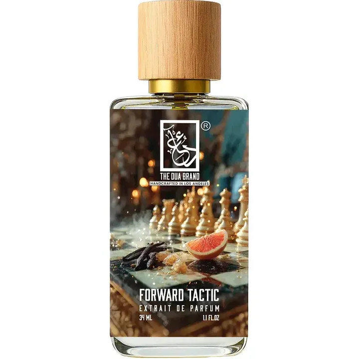 The Dua Brand Forward Tactic perfume bottle