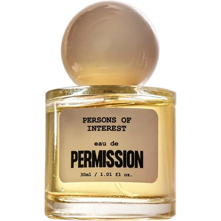 Persons of Interest Eau de Permission perfume bottle