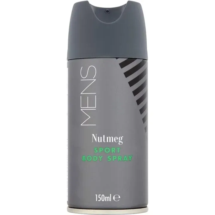 Nutmeg Sport Body Spray parfüm şişesi