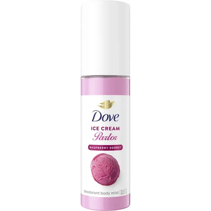 Dove Raspberry Sorbet perfume bottle