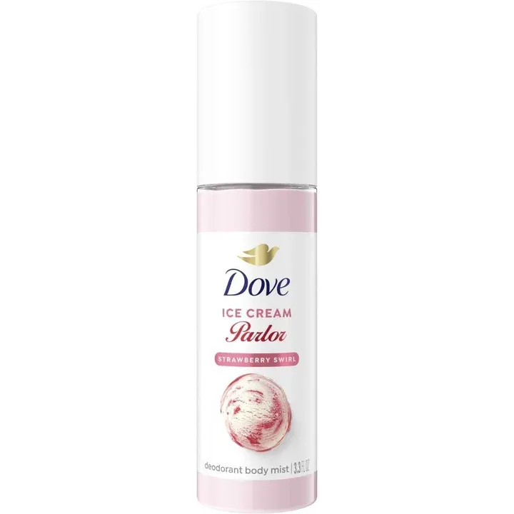 Dove Strawberry Swirl parfüm şişesi
