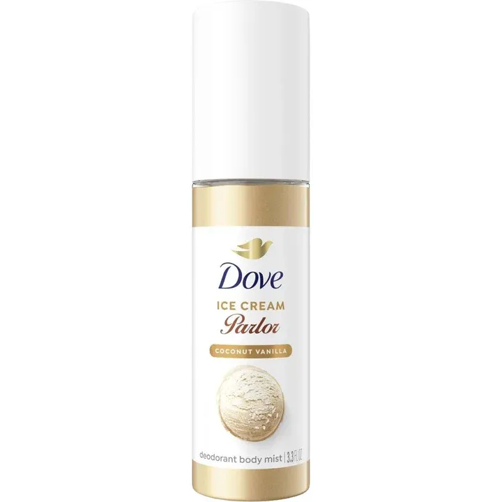 Dove Coconut Vanilla perfume bottle