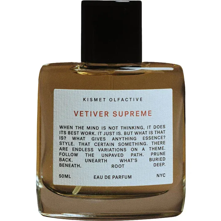 Kismet Olfactive Vetiver Supreme perfume bottle