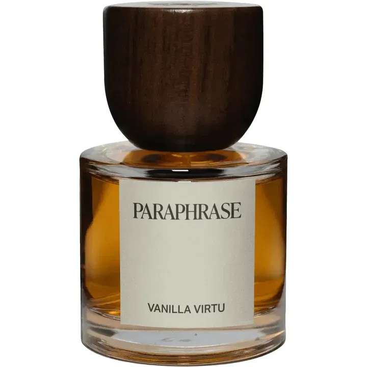 Paraphrase Vanilla Virtu perfume bottle