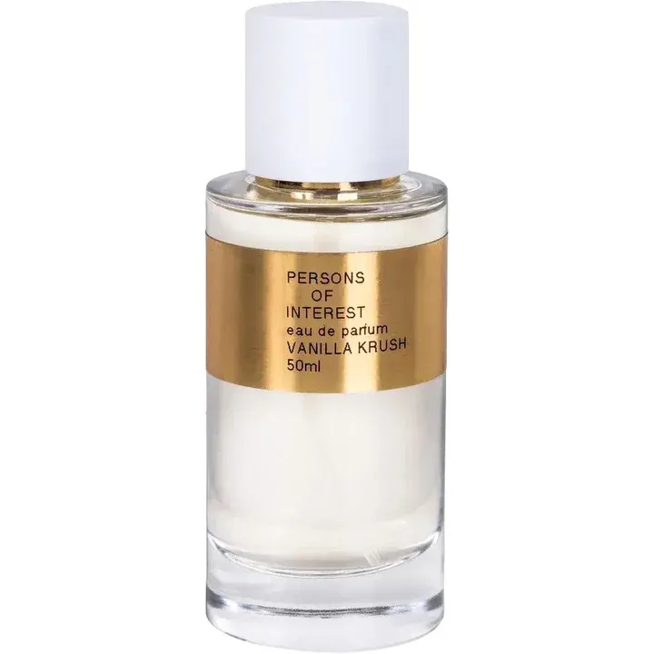 Persons of Interest Vanilla Krush perfume bottle