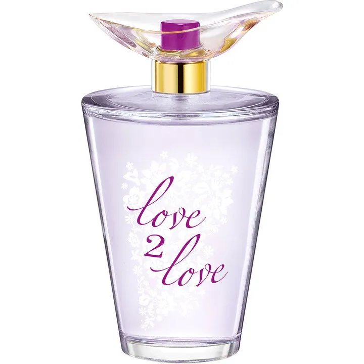 Love2Love Freesia + Violet Petals perfume bottle