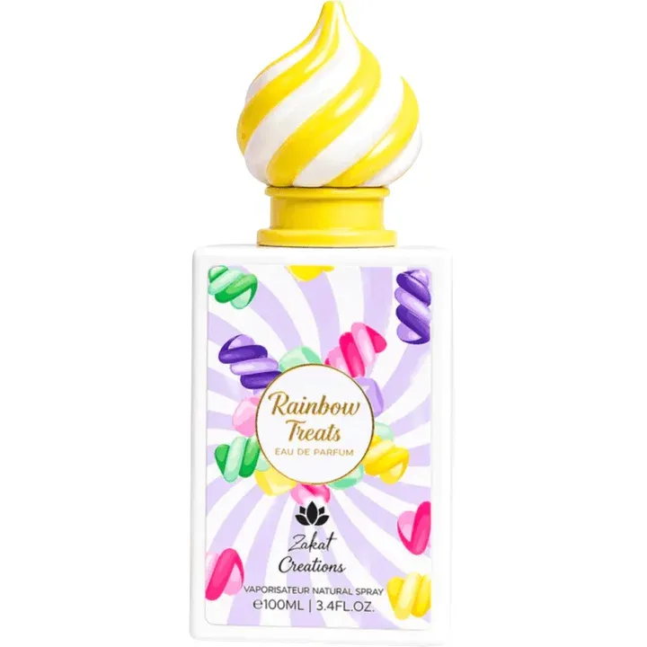 Zakat Creations Rainbow Treats perfume bottle