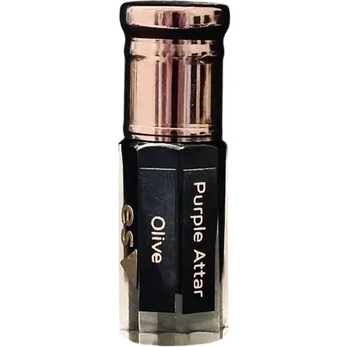 elkhaldi Purple Attar - Olive perfume bottle