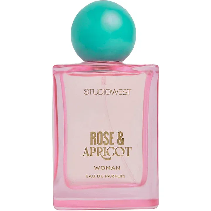 Studiowest Rose & Apricot perfume bottle