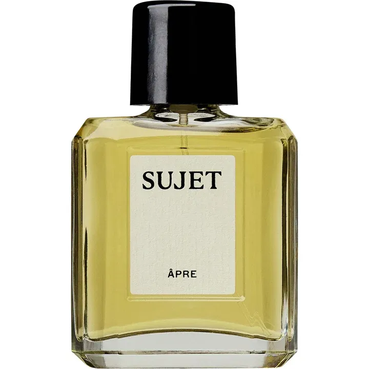 Sujet Âpre parfüm şişesi