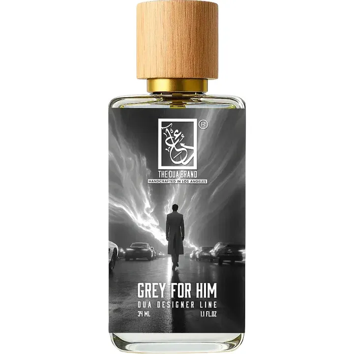 The Dua Brand Grey for Him parfüm şişesi