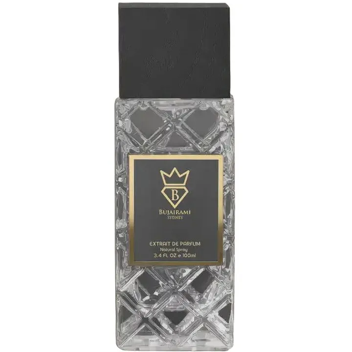 Bujairami Shadow Script perfume bottle