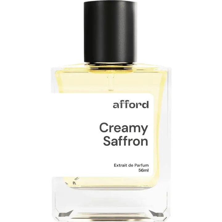 Afford Creamy Saffron perfume bottle