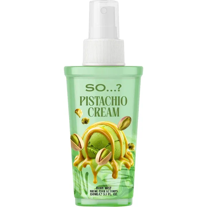 So...? Pistachio Cream perfume bottle