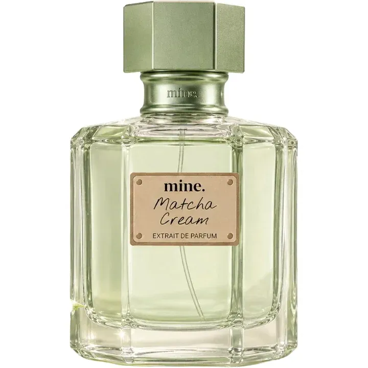mine. Matcha Cream perfume bottle