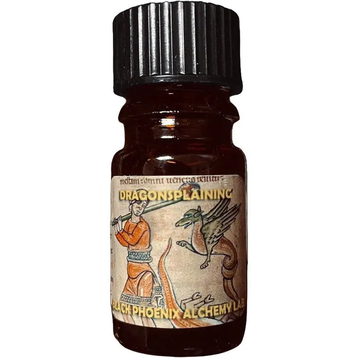 Black Phoenix Alchemy Lab Dragonsplaining perfume bottle