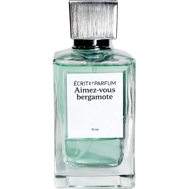 Écrit et Parfum Aimez-vous Bergamote perfume bottle