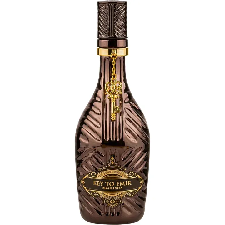 OriArome Key to Emir Black Onyx perfume bottle