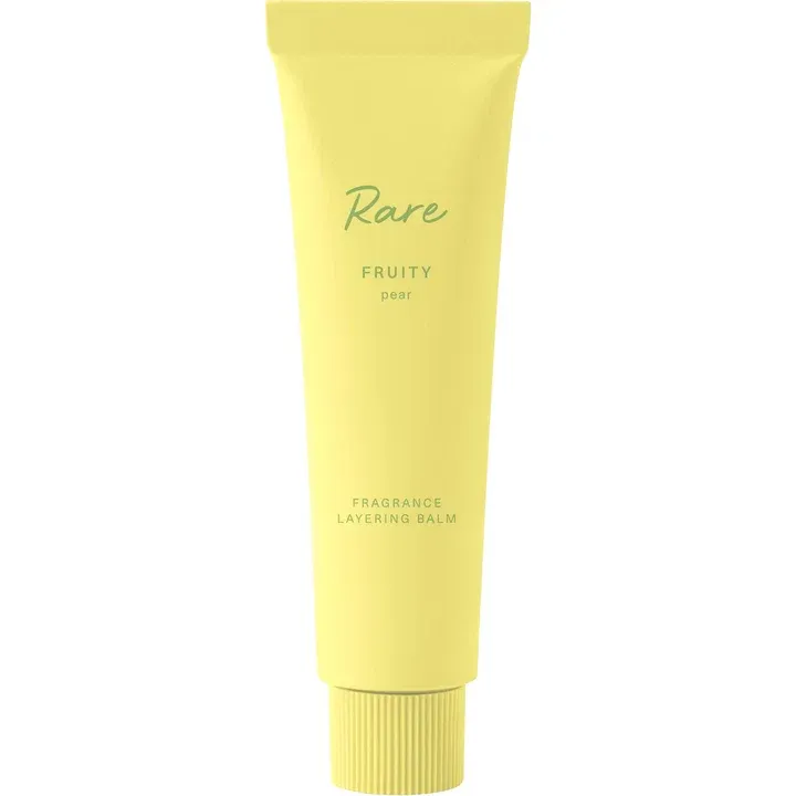 Rare Beauty Fruity Pear perfume bottle