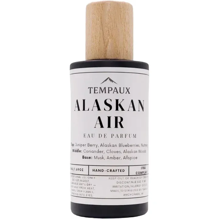 Tempaux Alaskan Air perfume bottle