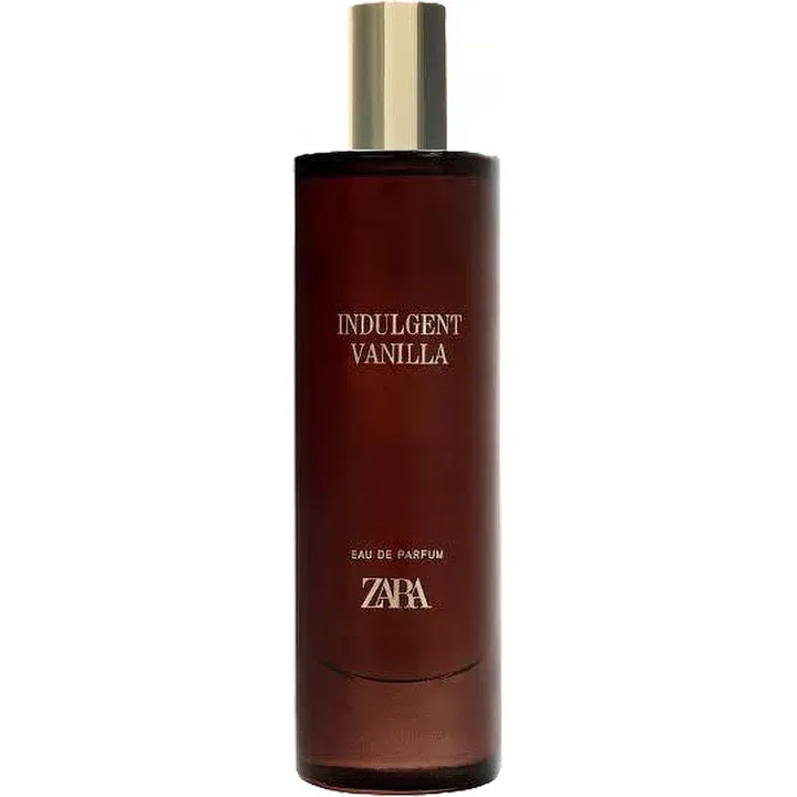 Zara Indulgent Vanilla perfume bottle