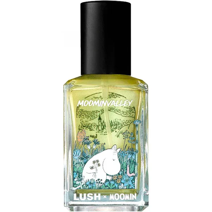 Lush Moominvalley parfüm şişesi