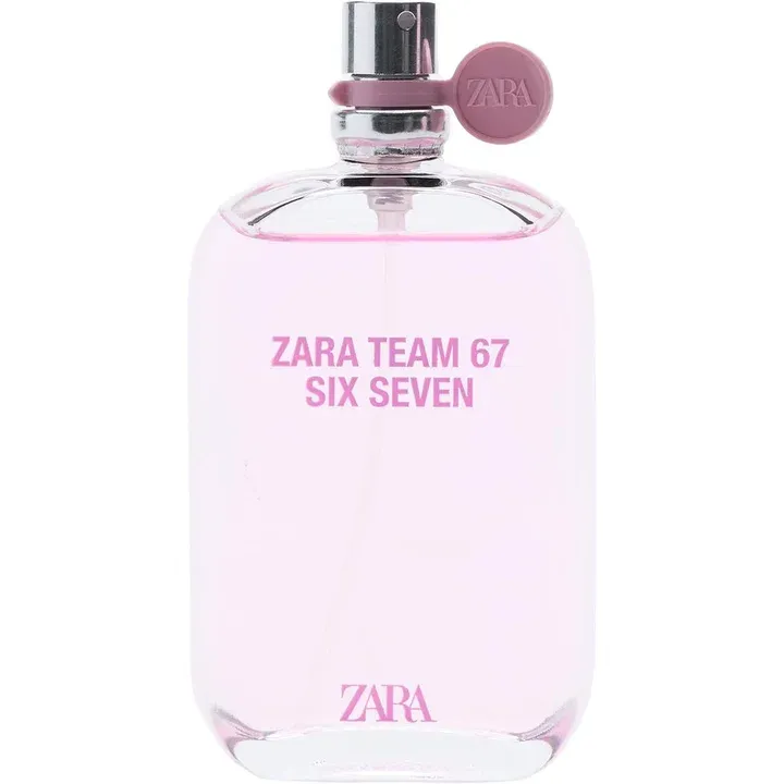 Zara Team 67 Six Seven perfume bottle