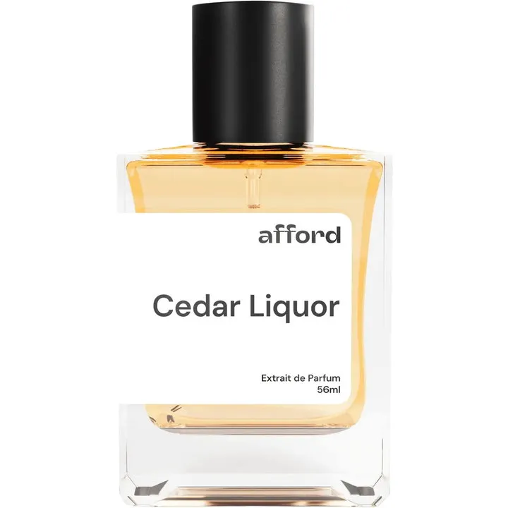 Afford Cedar Liquor perfume bottle