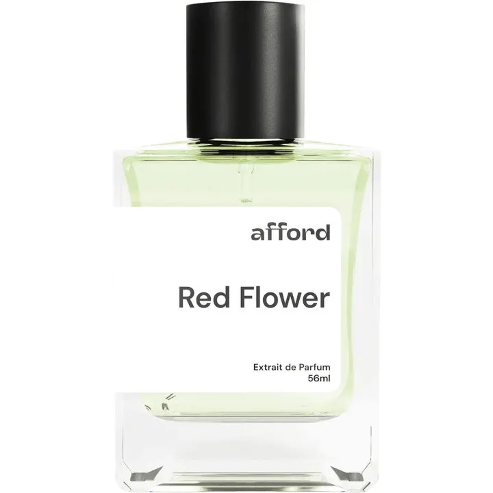 Afford Red Flower perfume bottle