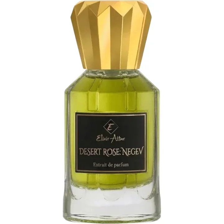 Elixir Attar Desert Rose: Negev parfüm şişesi