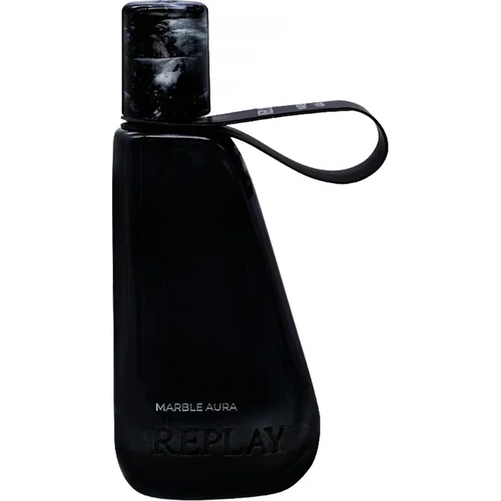 Replay Marble Aura for Man perfume bottle