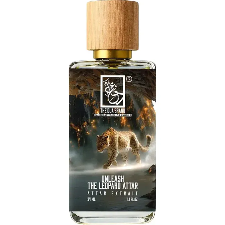 The Dua Brand Unleash the Leopard Attar parfüm şişesi
