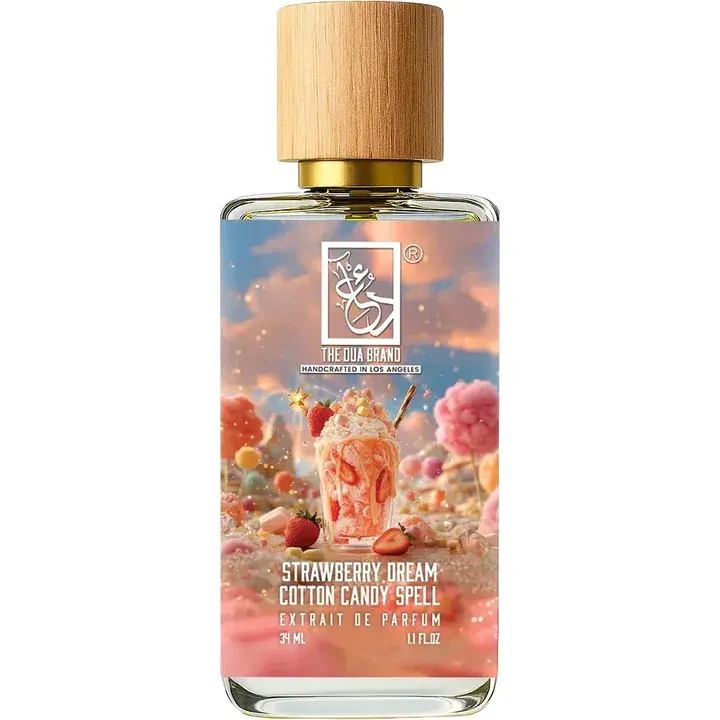 The Dua Brand Strawberry Dream Cotton Candy Spell parfüm şişesi