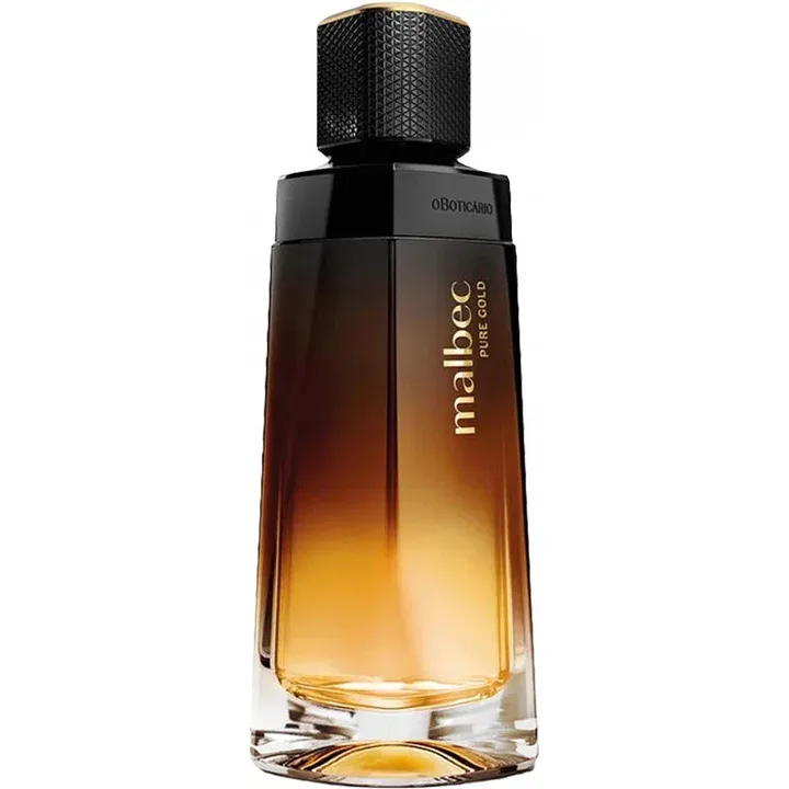 O Boticário Malbec Pure Gold perfume bottle
