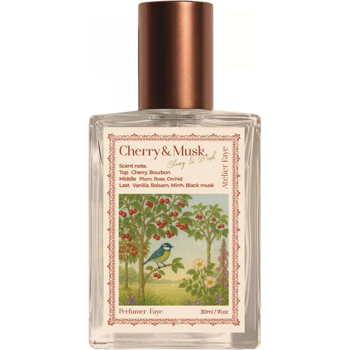 Atelier Faye Cherry & Musk / 체리 앤 머스크 parfüm şişesi