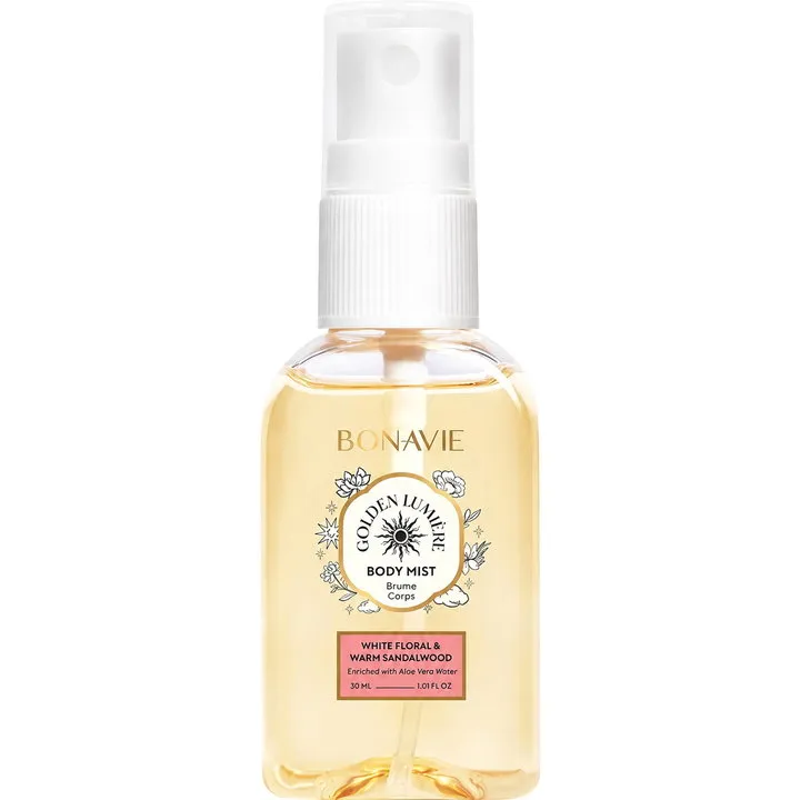 Bonavie Golden Lumiére (Body Mist) parfüm şişesi