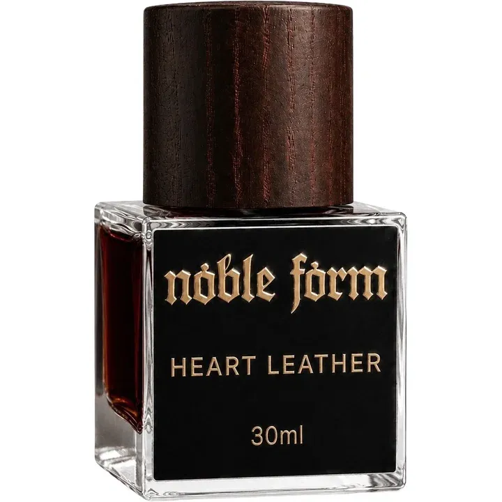 Noble Form Heart Leather perfume bottle