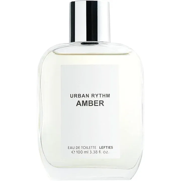 Lefties Urban Rythm Amber perfume bottle