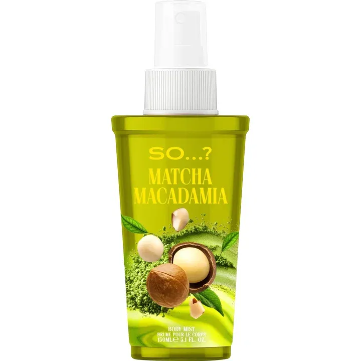 So...? Matcha Macadamia parfüm şişesi