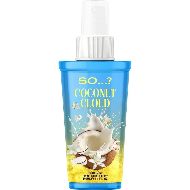 So...? Coconut Cloud perfume bottle