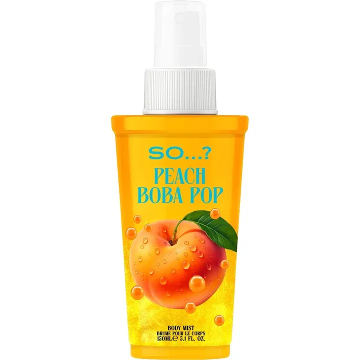 So...? Peach Boba Pop parfüm şişesi