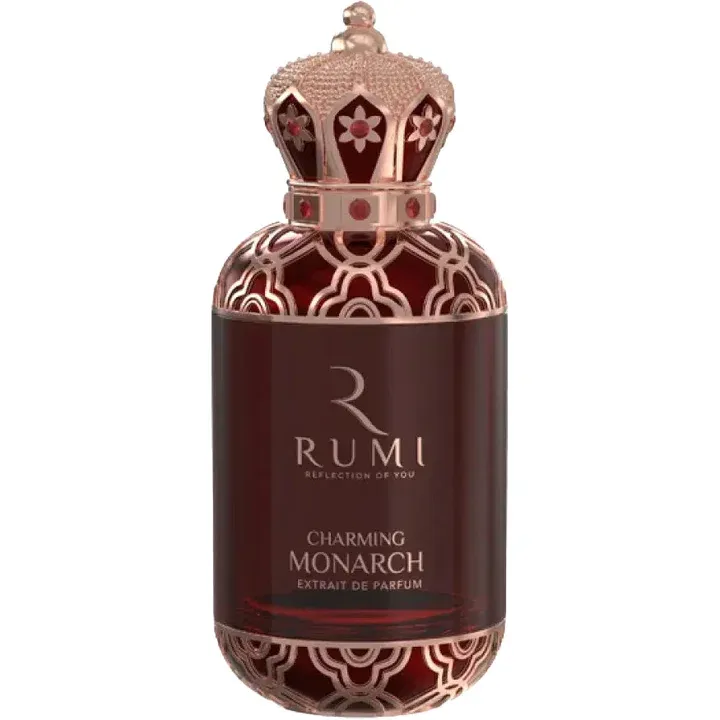 Rumi Charming Monarch perfume bottle