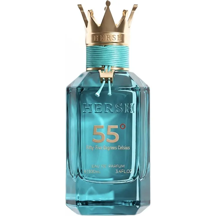 Alezz Fifty Five Degrees Celsius perfume bottle