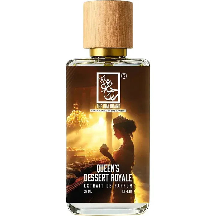 The Dua Brand Queen's Dessert Royale perfume bottle